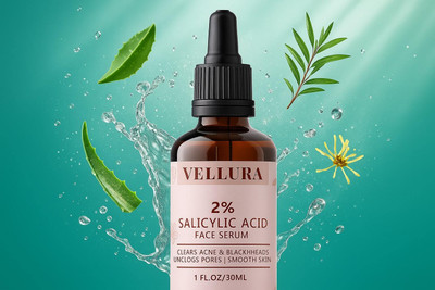 VELLURA Herbal Salicylic Serum for Clear Pores & Smooth Texture(30 ml)