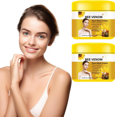 CHITAKSH Bee Venom Cream – For Youthful, Firm Neck & Face – 50g(50 g)