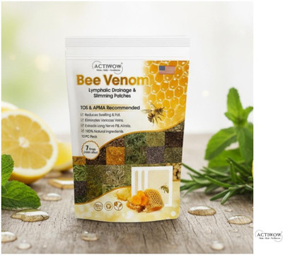 ACTIWOW Bee Venom Foot Patches Rest Easy Knowing You’re Detoxing Naturally SKT(100 g)
