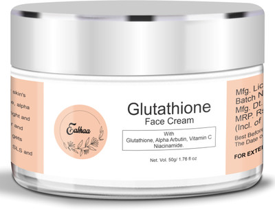Eabhaa Glutathione Face Cream, With Glutathione, Alpha Arbutin, Vitamin C Niacinamide.(50 g)