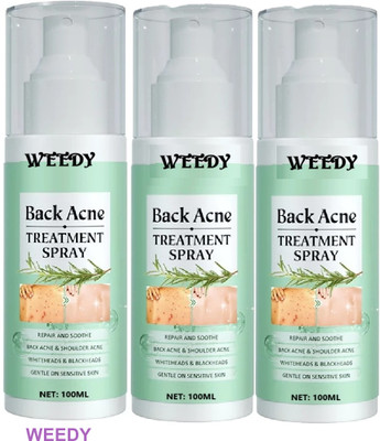 WEEDY Fast Acne Relief for Back with Treatment Spray(300 ml)