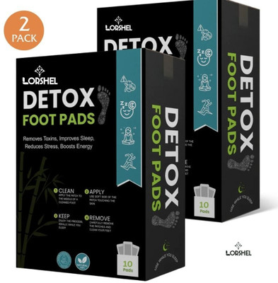 LORSHEL Heal sutra detox foot pads with bee venom to restore balance(20 g)