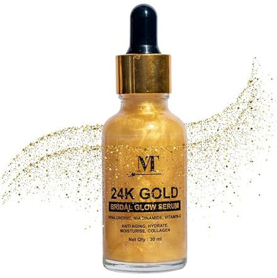 Magical Touch 24K Gold Radiance Elixir Face Serum for Glowing Skin, Skin Brightening, Reduce Wrinkles(30 ml)