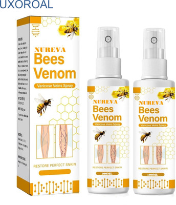 uxoroal Bee Venom Spray Set – 2 Pack for Smooth Legs(200 ml)