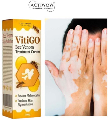 ACTIWOW Vitigo Bee Venom Cream for Confidence-Boosting Results cream(100 g)