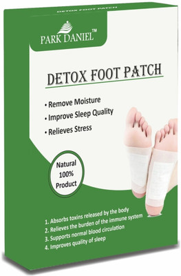 PARK DANIEL Foot Pain Free,Remove Toxins Cleansing For Stress Relief 10 Patches(10 g)
