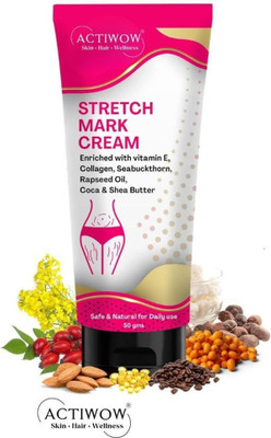 ACTIWOW Stretch Marks Removal Cream, For Pre and Post Birth CM01(50 g)