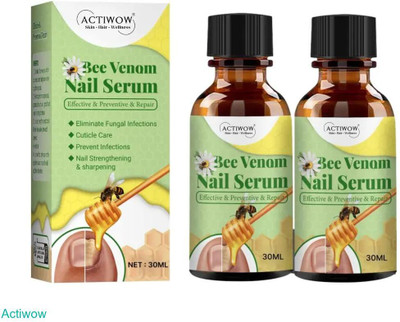 ACTIWOW Bee Venom Nail Serum Soothe Plus for Dry Cuticles A001(20 ml)