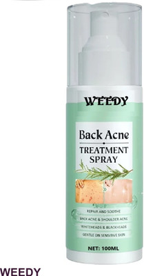 WEEDY Back Acne Relief Spray for Healthy, Clear Skin(100 ml)