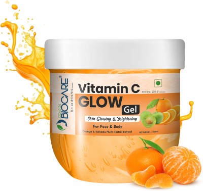 Gems24 Biocare Vitamin C Face & Body Gel (200ml)-helps Reduce Redness & Even out your Skin tone(200 ml)