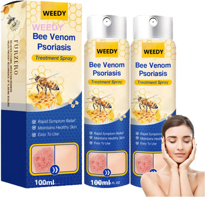 WEEDY Bee Venom Psoriasis Care Therapy Spray (Pack of 2)(200 ml)
