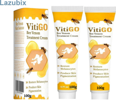 Lazubix Vitigo Bee Venom Cream Pack of 2: Blemish Control System(200 g)
