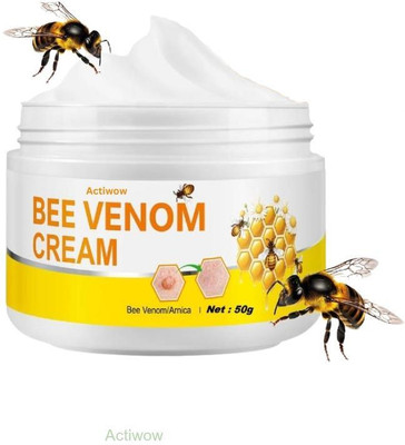 ACTIWOW Bee Venom Cream For Deep Collagen Boost & Anti-Wrinkle Solution(50 g)