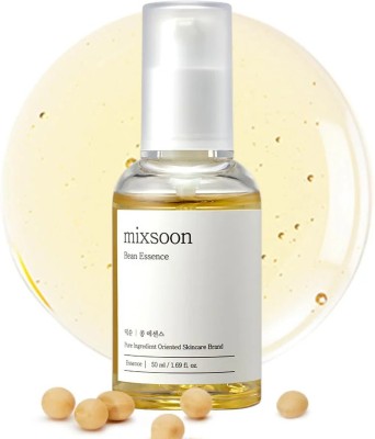 Mixsoon Bean Essence Serum - skin Deep Hydration & Gentle Exfoliation | Fermented Soybean Extract | Clean Beauty for Smooth { PACK OF 1}(50 ml)