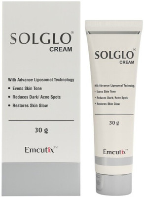 SolGlo Demelanising Cream with Niacinamide, Kojic Acid, Mulberry & Licorice Extracts - Advanced Skin Brightening & Pigmentation Removal Formula, Reduces Dark Spots and Evens Skin Tone(30 g)