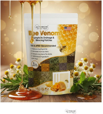 ACTIWOW Bee Venom Foot Patches Clear Your Body With Bee Strength SKT(100 g)