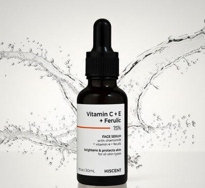 Hiscent Radiant Glow Vitamin C+E And Ferulic Acid Face Serum – Brighten & Protect Your Skin ( pack Of 2 )(30 ml)