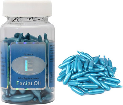 Wonholli Vitamin E Capsules Face Serum Spot Acne Removing Moisturizing(60 g)