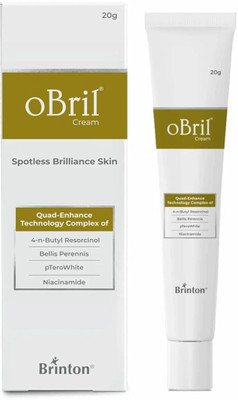 Brinton Obril Cream Get Rid of Spots Associated Ageing, Acne & Pigmentation|Men & Women(20 g)
