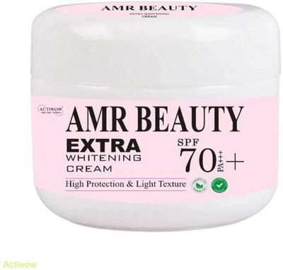 ACTIWOW AMR BEAUTY Extra Whitening Cream for Hydrated, Even Complexion(50 g)