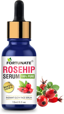 FORTUNATE Rose Hip Radiant Glow Face Serum For All Skin Types(15 ml)