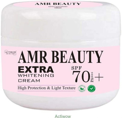 ACTIWOW AMR BEAUTY Extra Whitening Cream for Glow Up Look(50 g)