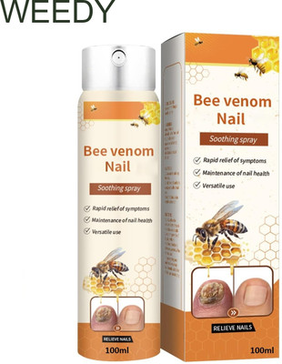 WEEDY Bee Venom Soothing Nail Spray – Strengthens Dry Nails(100 ml)