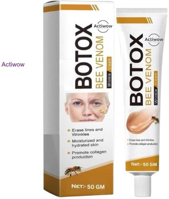 ACTIWOW Bee Venom Botox Cream: Your Skin’s Best Defense Against Aging(50 g)
