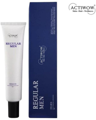 ACTIWOW Regular Men SPF 50+ Sunscreen with Lotus Extract X01(50 g)