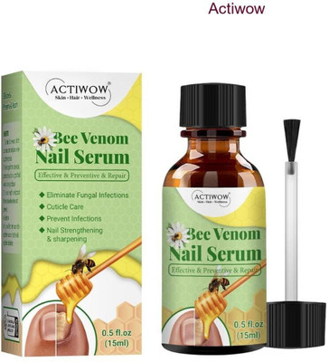 ACTIWOW Bee Venom Nail Serum Instant Glow(20 ml)