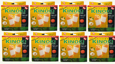 KIYOME KINOKI Premium Foot Patch Gold Box Edition with Ginger and Salt for Deep Dtox, Stress Relief & Improved Sleep(480 g)