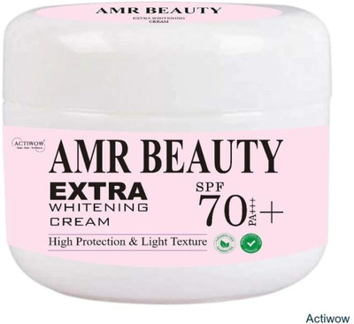 ACTIWOW AMR BEAUTY Extra Whitening Cream for Brilliance & Radiance(50 g)