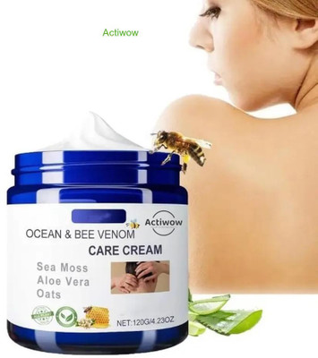 ACTIWOW Bee Venom Ocean Cream for Beard Softening and Skin Protection A01(50 g)