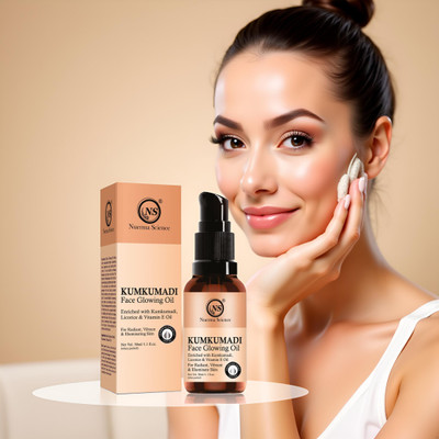 Nuerma Science Kumkumadi Ayurvedic Skin Glow Radiant Face Oil for Smooth Skin(30 ml)