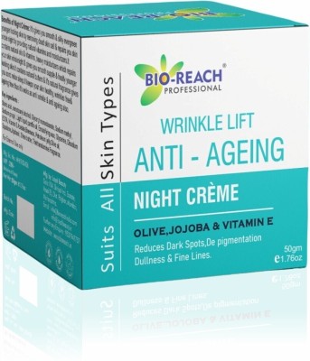 Bio Reach BIO-REACH Wrinkle Lift,Anti-Ageing,Night Creme(50 g)