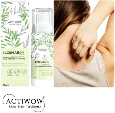 ACTIWOW Eczemaron Anti Itching Cream – Light Cream, Big Relief(50 g)