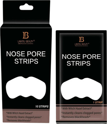 Lakyou Beauty Nose Pore Strips | Hazel Extract | Cleans Clogged Pores & Removes Blackheads(30 g)