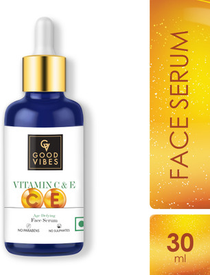 GOOD VIBES Vitamin C & Vitamin E Age Defying Face Serum (30 ml) 30ML(30 ml)
