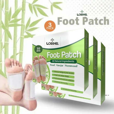 LORSHEL Bee venom foot patches support vitality through detox healing(30 g)