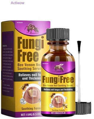 ACTIWOW Fungi Free Bee Venom Nail Serum End Breakage with Bee Power(30 ml)