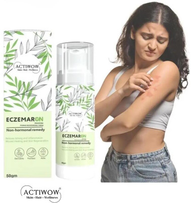 ACTIWOW Eczemaron Anti Fungal Cream – Quick Glide Application(50 g)