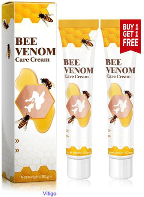 Vitigo Bee Venom Cream for Rash-Free Confidence 2 Pcs Cream(2 x 50 g)