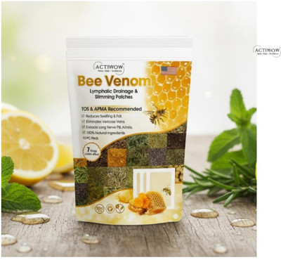 ACTIWOW Bee Venom Foot Patches Daily Detox Without Exercise or Dieting SKT(100 g)