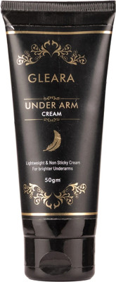 GLEARA Underarm Whitening Cream with Niacinamide, Vitamin C & Alpha Arbutin(50 g)