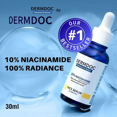 DermDoc 1. DERMDOC 10 Percent Niacinamide Face Serum All Skin Types(30 ml)