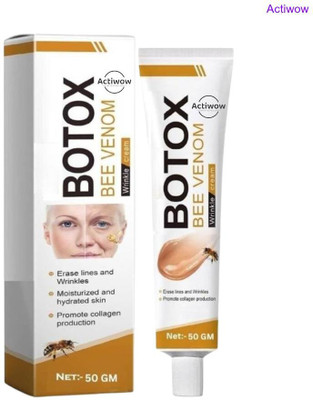 ACTIWOW Bee Venom Botox Cream: Skin Transformation in Every Jar(50 g)