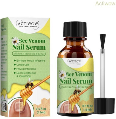 ACTIWOW Bee Venom Nail Serum Daily Strengthener(20 ml)