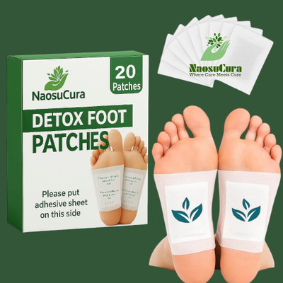 Naosucura Foot Detox Treatment Pads To Relax Muscles, Improve Rest And Remove Impurities(120 g)