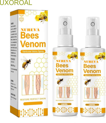 uxoroal Bee Venom Spray – Pack of 2 for Smooth Veins(200 ml)