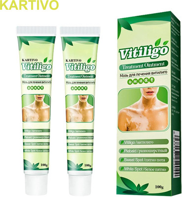 KARTIVO Vitiligo Treatment Support Cream PACK OF 2(200 g)